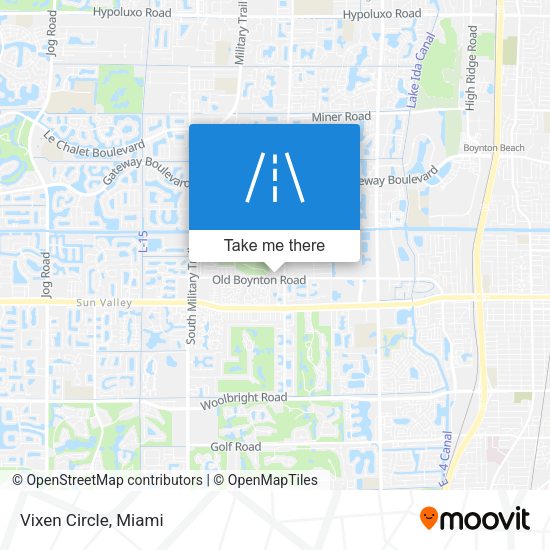 Vixen Circle map