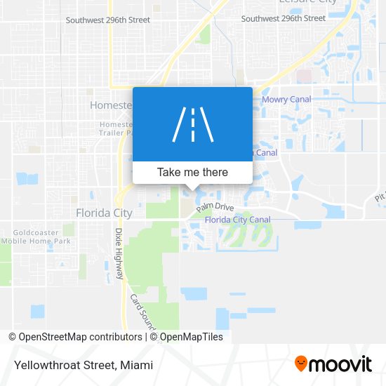 Yellowthroat Street map