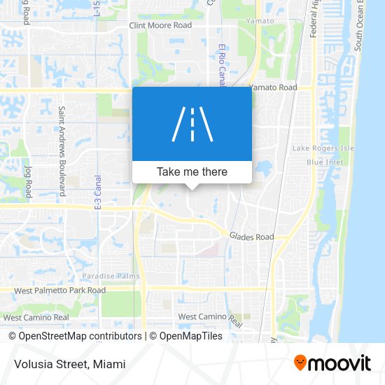 Mapa de Volusia Street