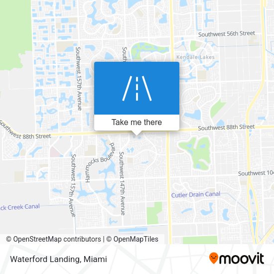 Mapa de Waterford Landing