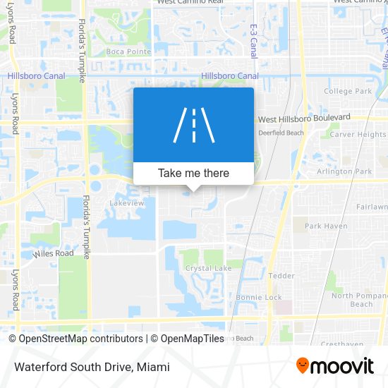 Waterford South Drive map