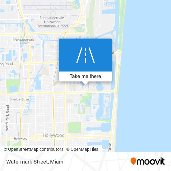 Watermark Street map