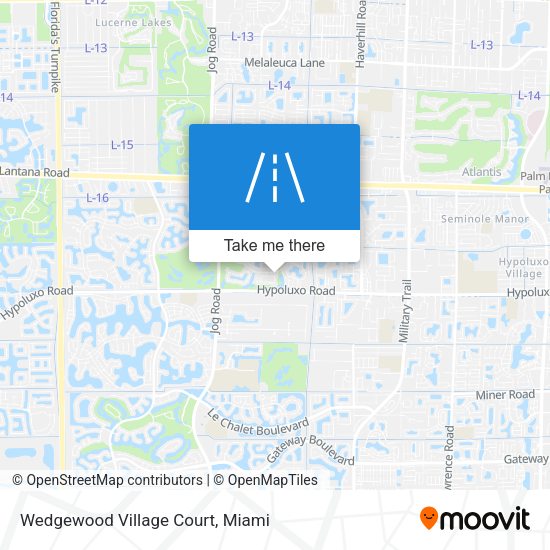 Wedgewood Village Court map