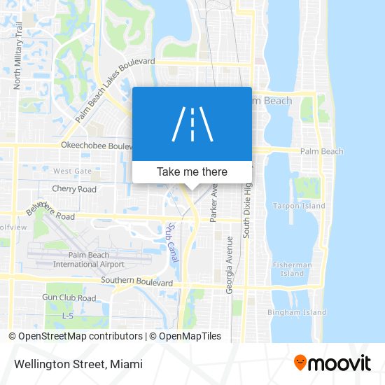 Wellington Street map