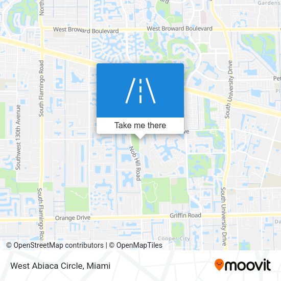 Mapa de West Abiaca Circle