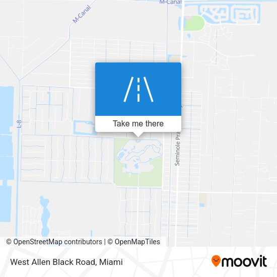 Mapa de West Allen Black Road