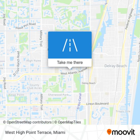 Mapa de West High Point Terrace