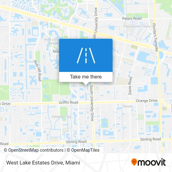 West Lake Estates Drive map