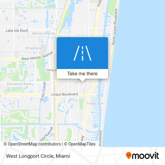 West Longport Circle map