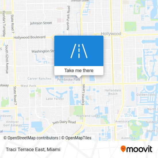 Mapa de Traci Terrace East