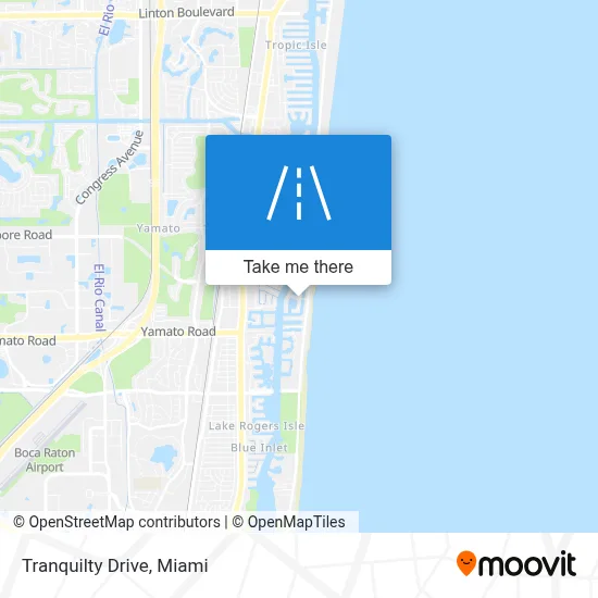 Tranquilty Drive map
