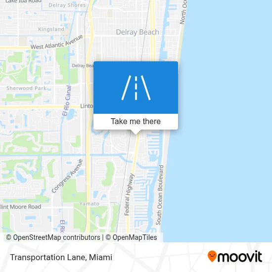 Transportation Lane map