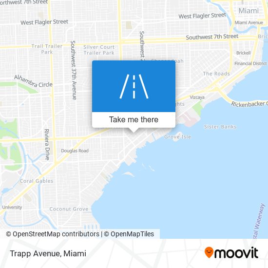 Trapp Avenue map