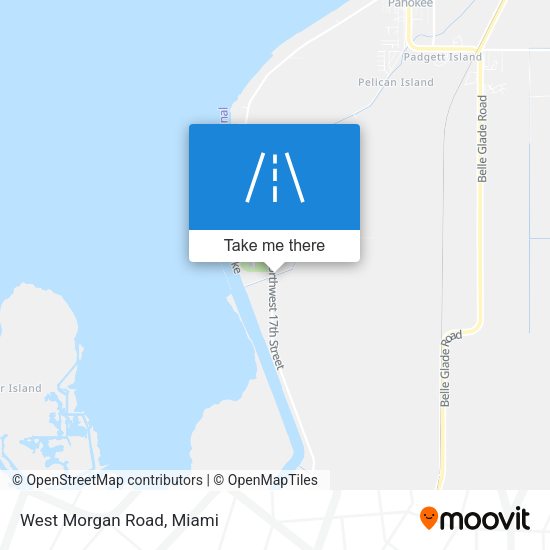 Mapa de West Morgan Road