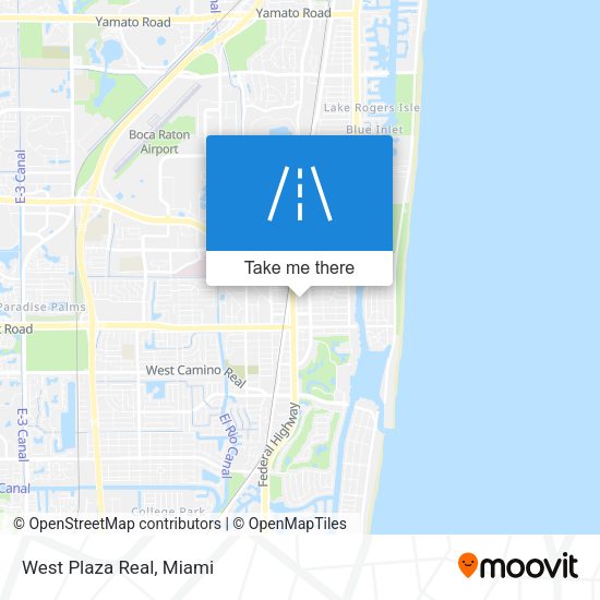 Mapa de West Plaza Real