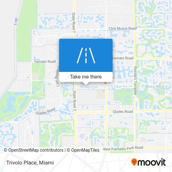 Mapa de Trivolo Place