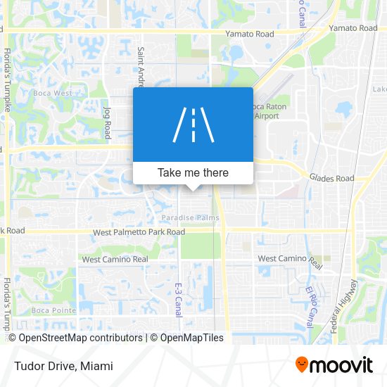 Mapa de Tudor Drive