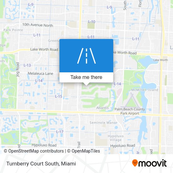 Mapa de Turnberry Court South