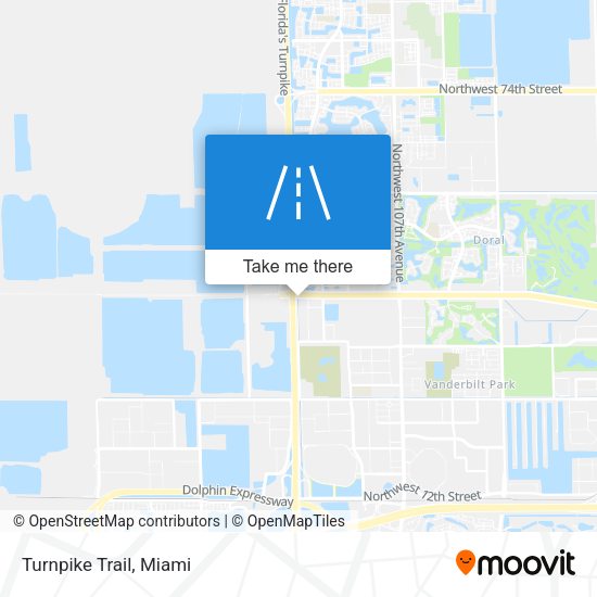 Mapa de Turnpike Trail