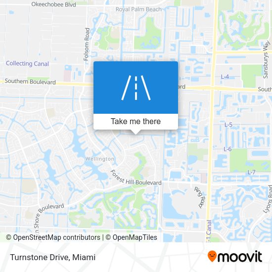 Turnstone Drive map