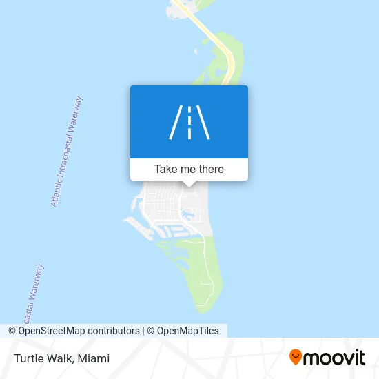 Turtle Walk map