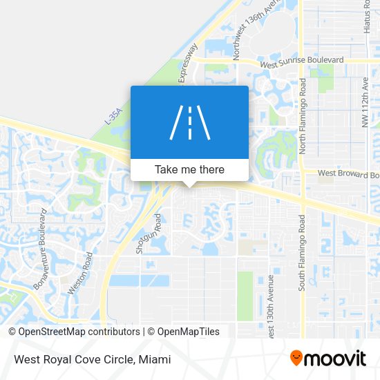 Mapa de West Royal Cove Circle