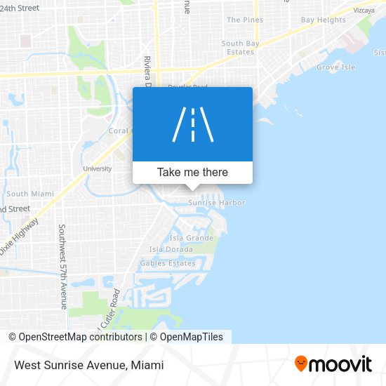 Mapa de West Sunrise Avenue