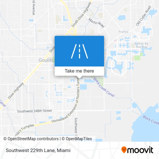 Mapa de Southwest 229th Lane