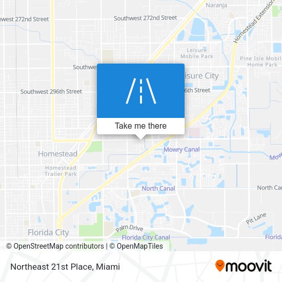 Mapa de Northeast 21st Place