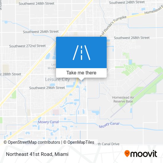 Mapa de Northeast 41st Road