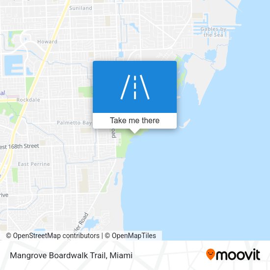 Mapa de Mangrove Boardwalk Trail