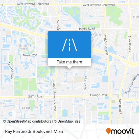 Mapa de Ray Ferrero Jr Boulevard