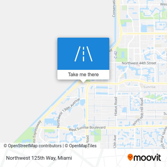 Mapa de Northwest 125th Way