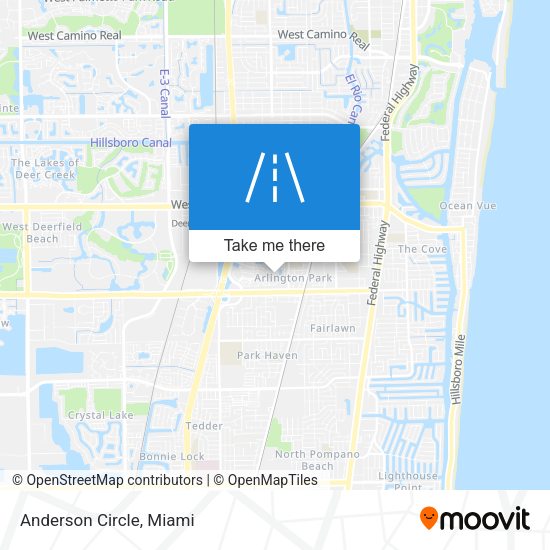 Anderson Circle map