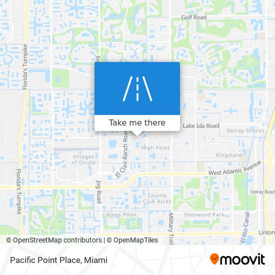 Mapa de Pacific Point Place