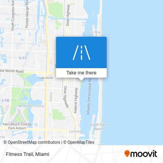 Mapa de Fitness Trail