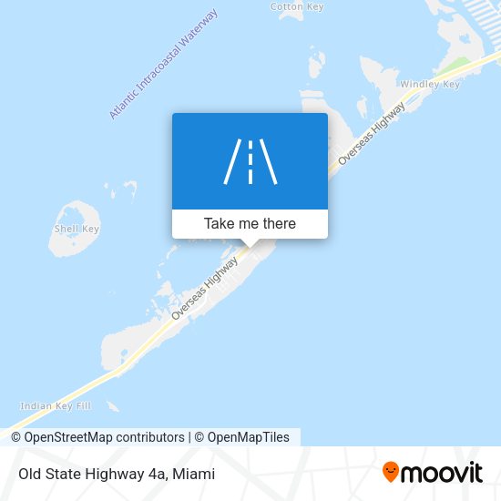Mapa de Old State Highway 4a
