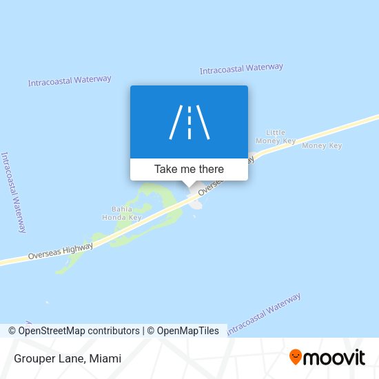 Mapa de Grouper Lane