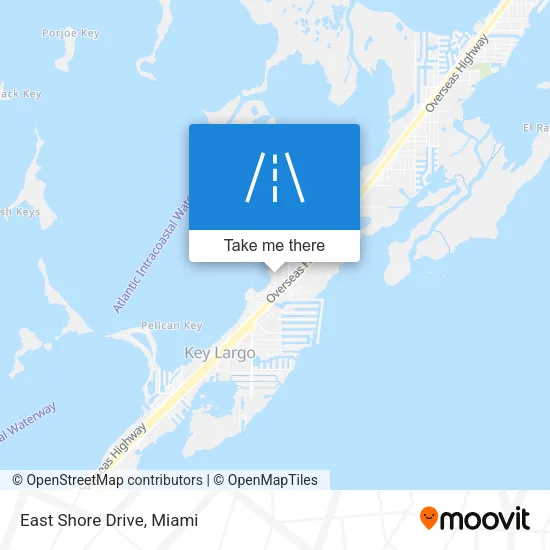 East Shore Drive map