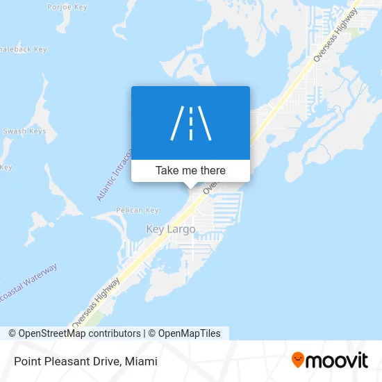 Point Pleasant Drive map