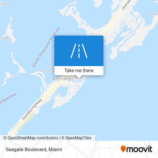 Mapa de Seagate Boulevard