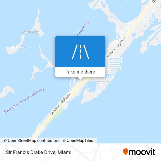 Sir Francis Drake Drive map