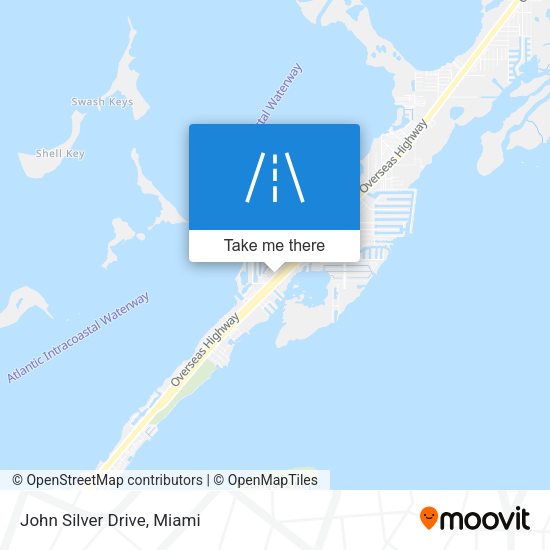 John Silver Drive map