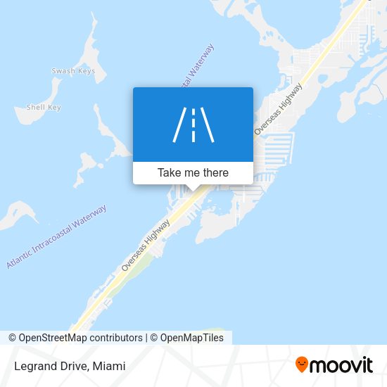 Mapa de Legrand Drive
