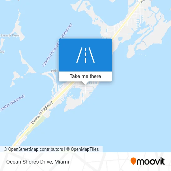 Ocean Shores Drive map