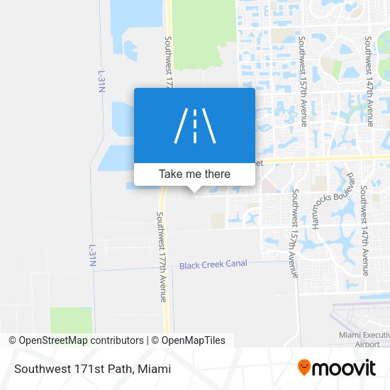 Mapa de Southwest 171st Path