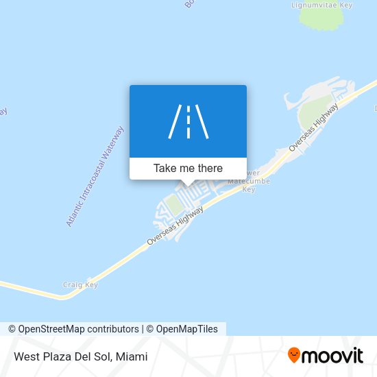 Mapa de West Plaza Del Sol