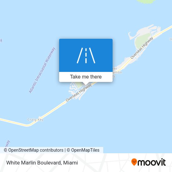 White Marlin Boulevard map