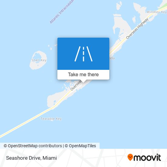 Seashore Drive map