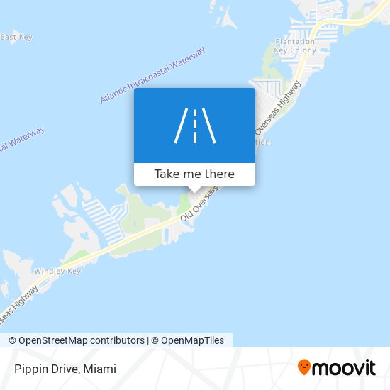 Pippin Drive map